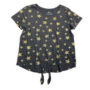 Justice girls 14-16Y‎ tie front tee shirt